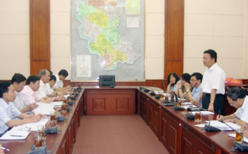 Ban Chỉ đạo phòng, chống lụt bão Trung ương làm việc tại Hưng Yên